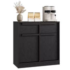 Sideboard Buffet Cabinet with 4 Drawers, 62.4 Large Coffee Cabinet with Storage, Modern Storage Buffet Table for Kitchen Dining Room, Living Room