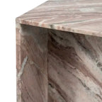 Table d'appoint élégante, table latérale ou petite table de chevet pour décoration intérieure - table d'appoint carrée en marbre parfaite pour chambre ou salon