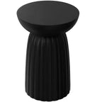 13 inch Wide Solid Mango Contemporary Stripe Accent Table