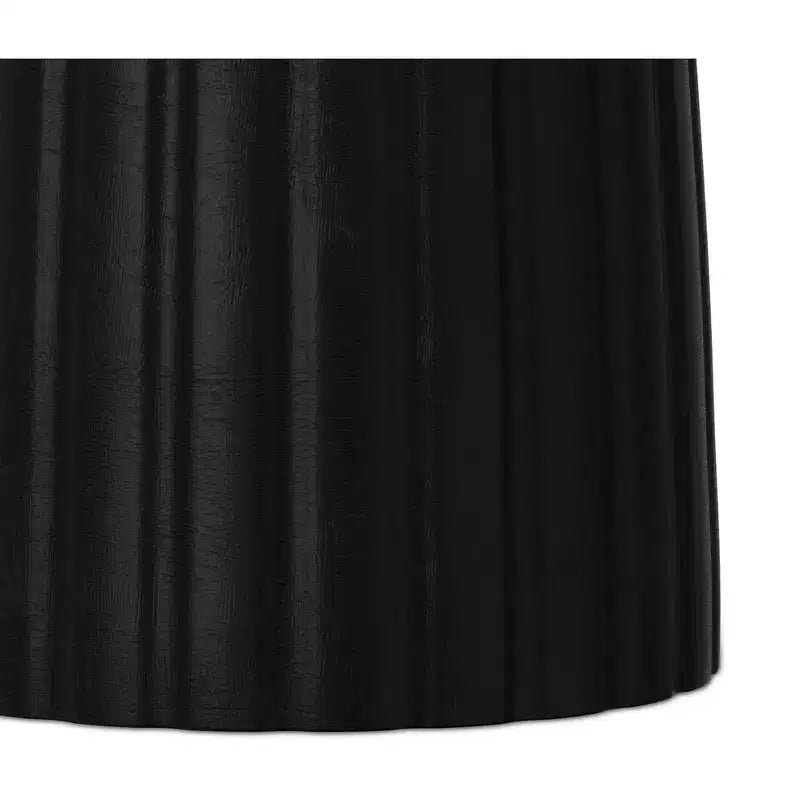 13 inch Wide Solid Mango Contemporary Stripe Accent Table