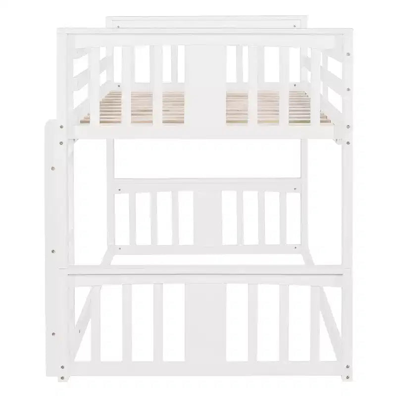 Twin Over Twin Wood Bunk Bed for Kids' Room