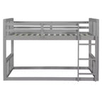 Twin Over Twin Wood Bunk Bed for Kids' Room