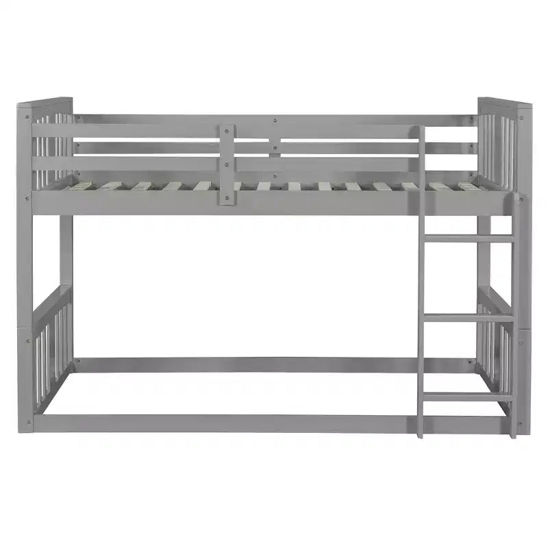 Twin Over Twin Wood Bunk Bed for Kids' Room