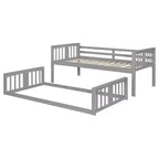 Twin Over Twin Wood Bunk Bed for Kids' Room