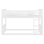 Twin Over Twin Wood Bunk Bed for Kids' Room