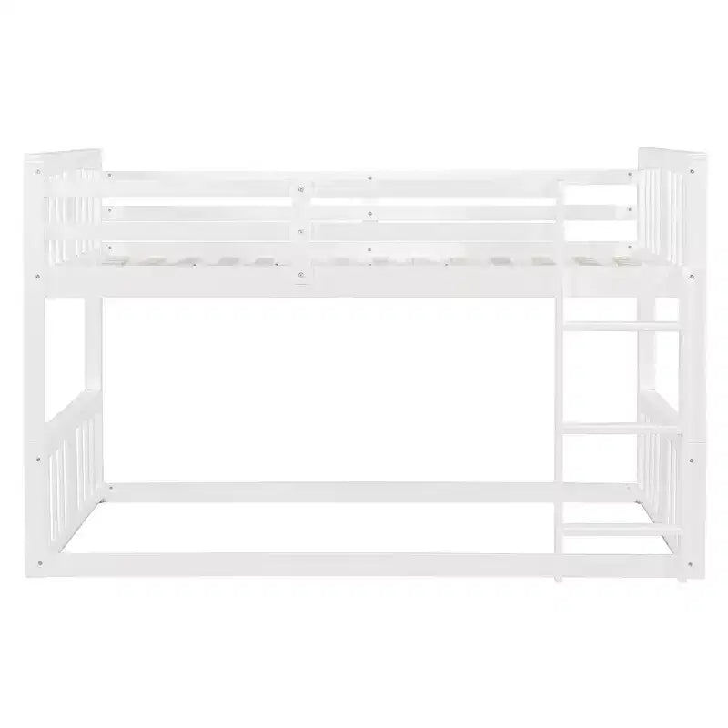Twin Over Twin Wood Bunk Bed for Kids' Room