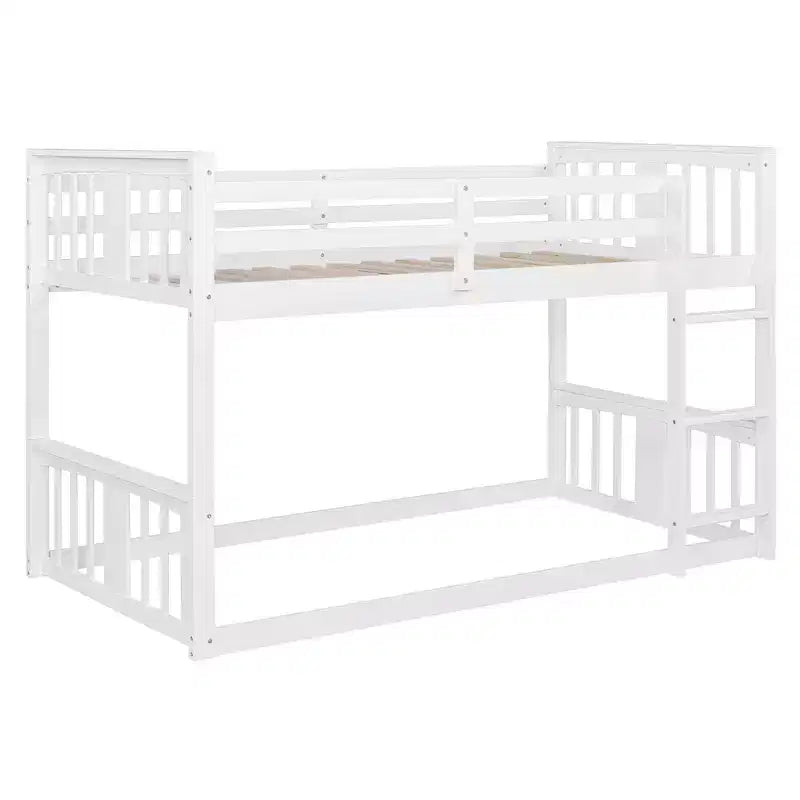 Twin Over Twin Wood Bunk Bed for Kids' Room
