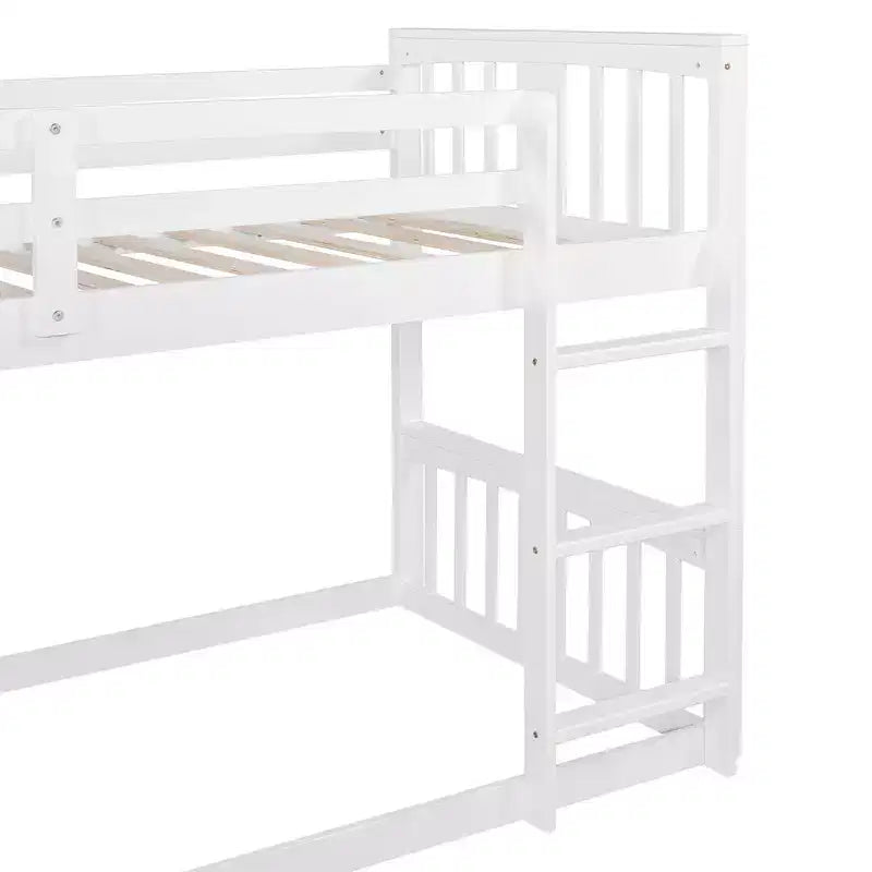 Twin Over Twin Wood Bunk Bed for Kids' Room