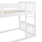 Twin Over Twin Wood Bunk Bed for Kids' Room