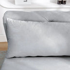 Chaise longue de terciopelo para interior con cojín