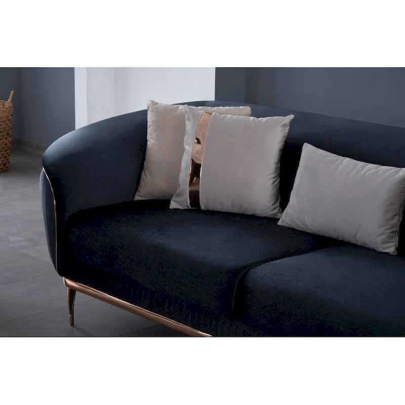Kyt 4 Pieces Living Room Sets 2 Sofa 2 Chair