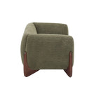 Tapicerowana sofa dwuosobowa z tkaniny boucle Alma marki Christopher Knight Home