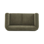 Tapicerowana sofa dwuosobowa z tkaniny boucle Alma marki Christopher Knight Home