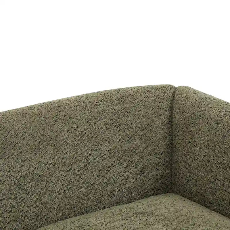 Tapicerowana sofa dwuosobowa z tkaniny boucle Alma marki Christopher Knight Home