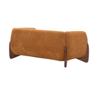 Tapicerowana sofa dwuosobowa z tkaniny boucle Alma marki Christopher Knight Home