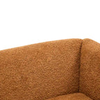 Tapicerowana sofa dwuosobowa z tkaniny boucle Alma marki Christopher Knight Home