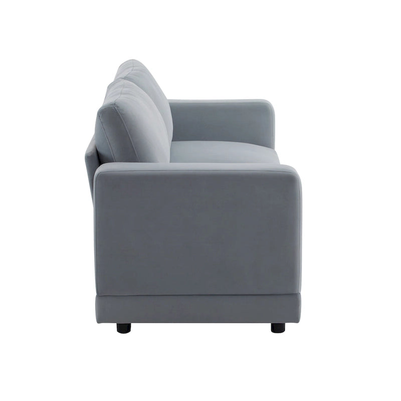 Christopher Knight Home – Grace 81 modern kárpitozott kétszemélyes kanapé szögletes karfákkal