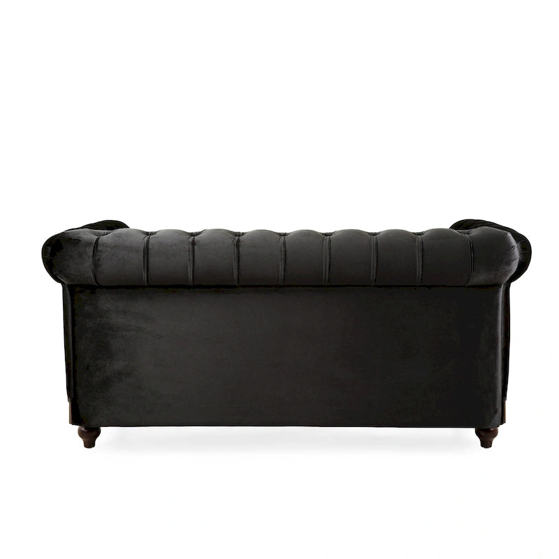 Eviva Chesterfield-Samt-Zweisitzer von Christopher Knight Home