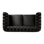Eviva Chesterfield-Samt-Zweisitzer von Christopher Knight Home
