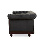 Eviva Chesterfield-Samt-Zweisitzer von Christopher Knight Home