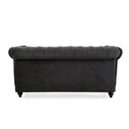 Eviva Chesterfield-Samt-Zweisitzer von Christopher Knight Home