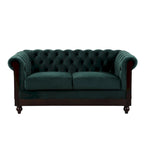 Eviva Chesterfield-Samt-Zweisitzer von Christopher Knight Home