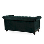 Eviva Chesterfield-Samt-Zweisitzer von Christopher Knight Home