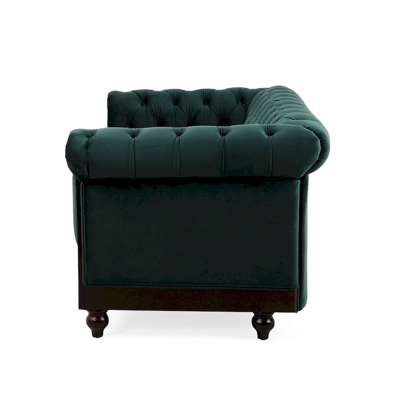Eviva Chesterfield-Samt-Zweisitzer von Christopher Knight Home