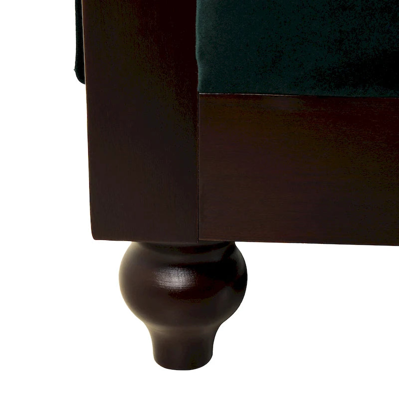 Eviva Chesterfield-Samt-Zweisitzer von Christopher Knight Home