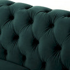 Eviva Chesterfield-Samt-Zweisitzer von Christopher Knight Home