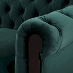Eviva Chesterfield-Samt-Zweisitzer von Christopher Knight Home