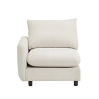 Christopher Knight Home - Evelyn moderne modulaire 2-zitsbank met bekleding