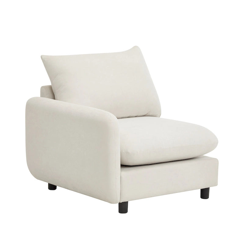 Christopher Knight Home - Evelyn moderne modulaire 2-zitsbank met bekleding