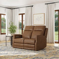 Maxwellton Cedar elektrische relaxloveseat met elektrische hoofdsteunen en lendensteun van Flexsteel - 56 x 42 x 39