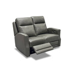 Maxwellton Cedar elektrische relaxloveseat met elektrische hoofdsteunen en lendensteun van Flexsteel - 56 x 42 x 39