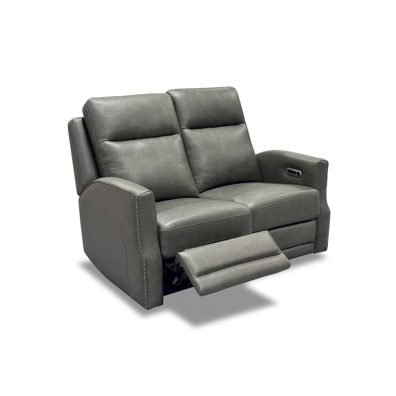 Maxwellton Cedar elektrische relaxloveseat met elektrische hoofdsteunen en lendensteun van Flexsteel - 56 x 42 x 39