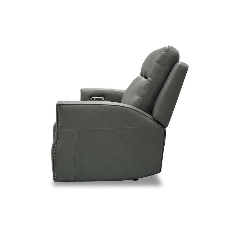 Maxwellton Cedar elektrische relaxloveseat met elektrische hoofdsteunen en lendensteun van Flexsteel - 56 x 42 x 39