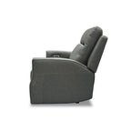 Maxwellton Cedar elektrische relaxloveseat met elektrische hoofdsteunen en lendensteun van Flexsteel - 56 x 42 x 39