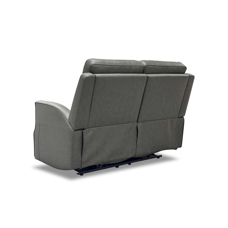 Maxwellton Cedar elektrische relaxloveseat met elektrische hoofdsteunen en lendensteun van Flexsteel - 56 x 42 x 39