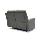 Maxwellton Cedar elektrische relaxloveseat met elektrische hoofdsteunen en lendensteun van Flexsteel - 56 x 42 x 39