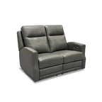 Maxwellton Cedar elektrische relaxloveseat met elektrische hoofdsteunen en lendensteun van Flexsteel - 56 x 42 x 39