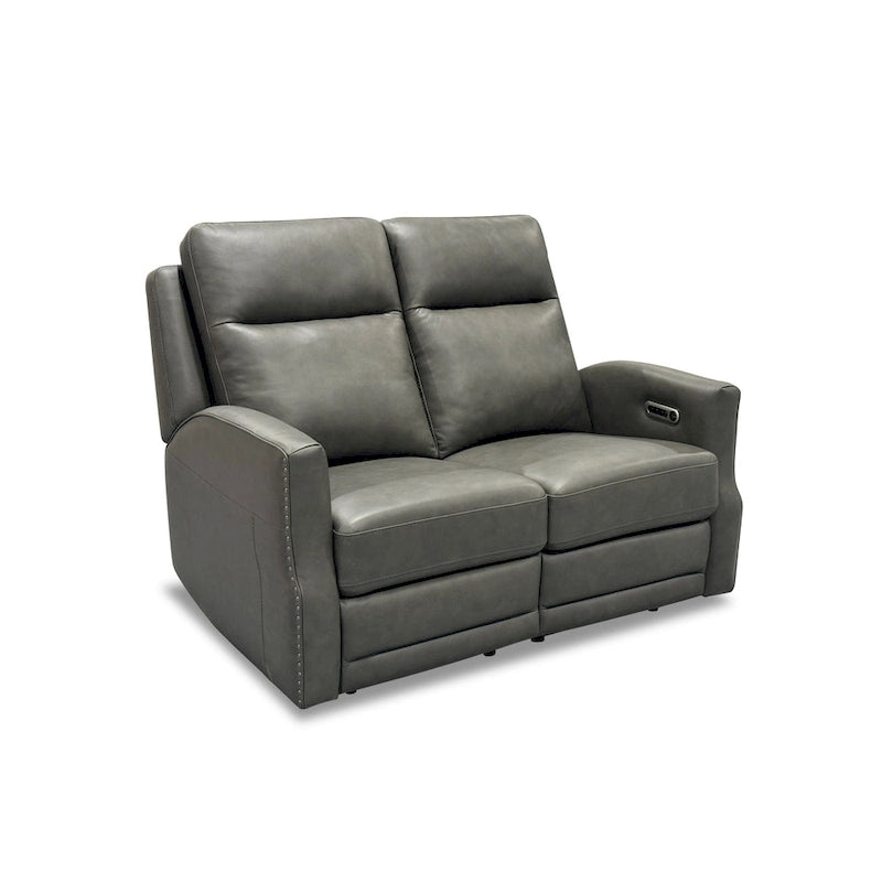 Maxwellton Cedar elektrische relaxloveseat met elektrische hoofdsteunen en lendensteun van Flexsteel - 56 x 42 x 39