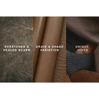 Signature Design by Ashley Amiata bruin 2-delige meubelset - 96 W x 41 D x 35 H
