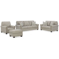 Signature Design by Ashley Gaelon Beige 4-Piece Upholstery Package - 87W x 41D x 39H