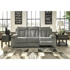 Signature Design by Ashley Mitchiner grijs 3-delig bekledingspakket - 87 W x 40 D x 42 H