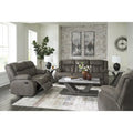 Signature Design by Ashley First Base Gray 3-Piece Upholstery Package - 86W x 40D x 41H