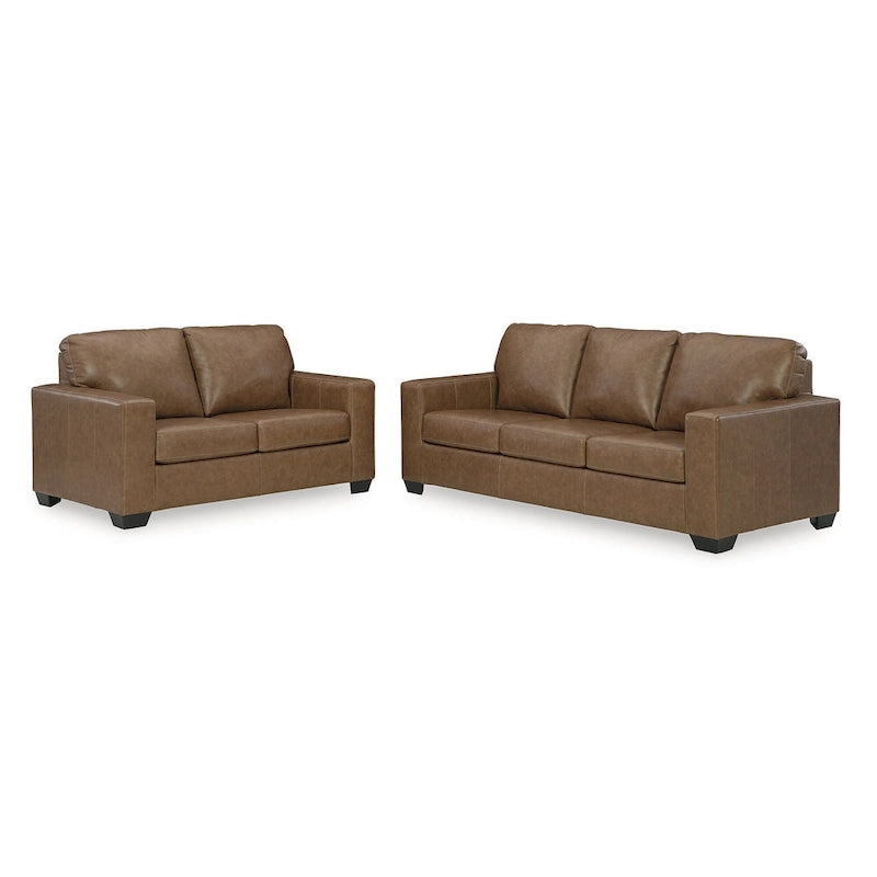 Signature Design by Ashley Bolsena, braunes 2-teiliges Polstermöbel-Set – 85 W x 38 D x 36 H