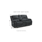 Signature Design by Ashley Draycoll 2-delige zitmeubelset - 87W x 40D x 40H