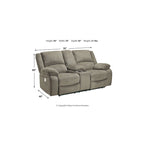 Signature Design by Ashley Draycoll 2-delige zitmeubelset - 87W x 40D x 40H