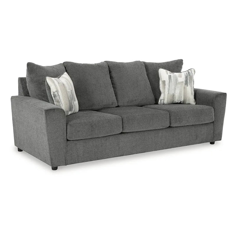 Signature Design by Ashley Stairatt graues 4-teiliges Polstermöbel-Set – 86 W x 38 D x 39 H